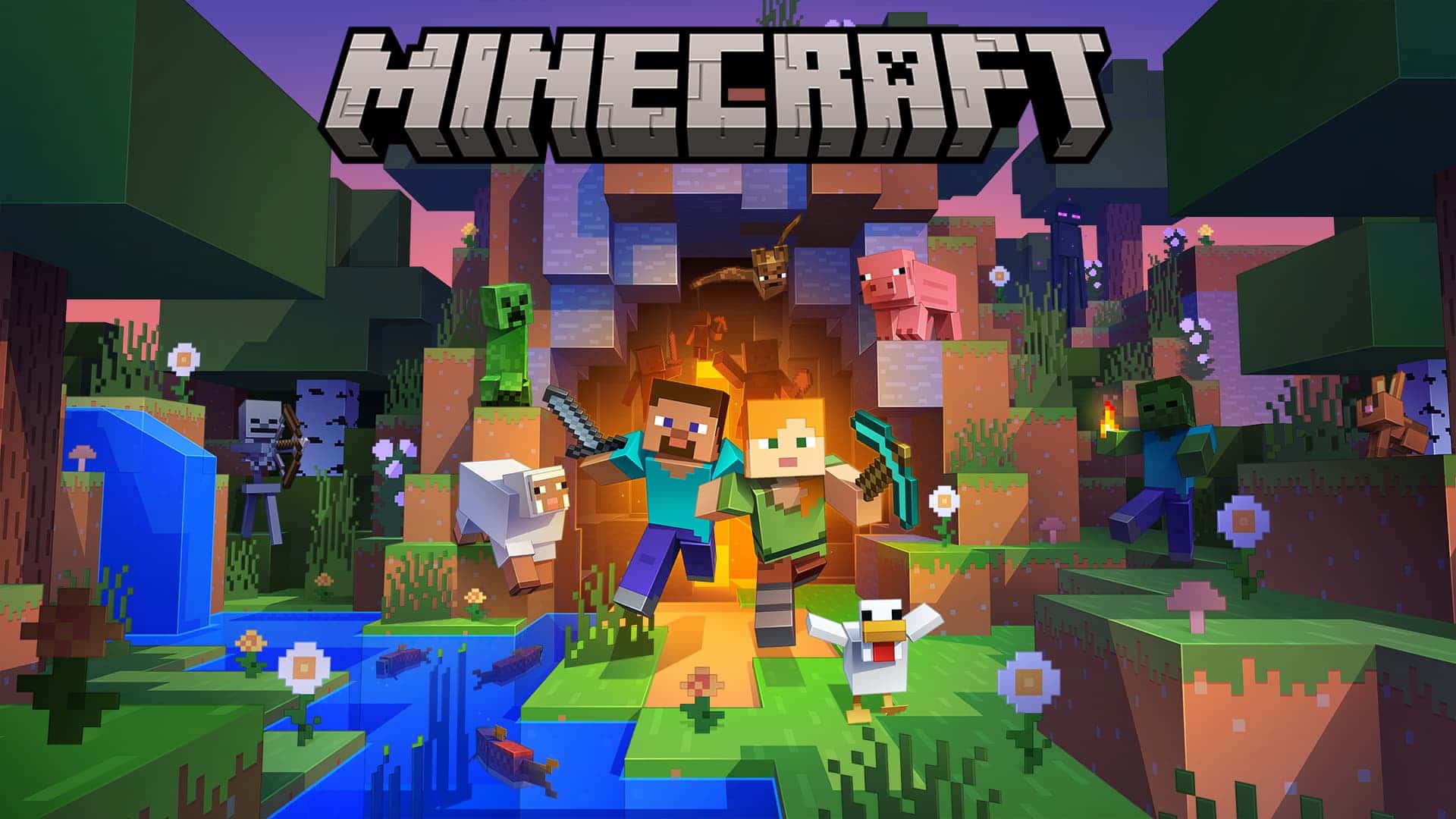 我的世界 （Minecraft） | 中文官网下载插画